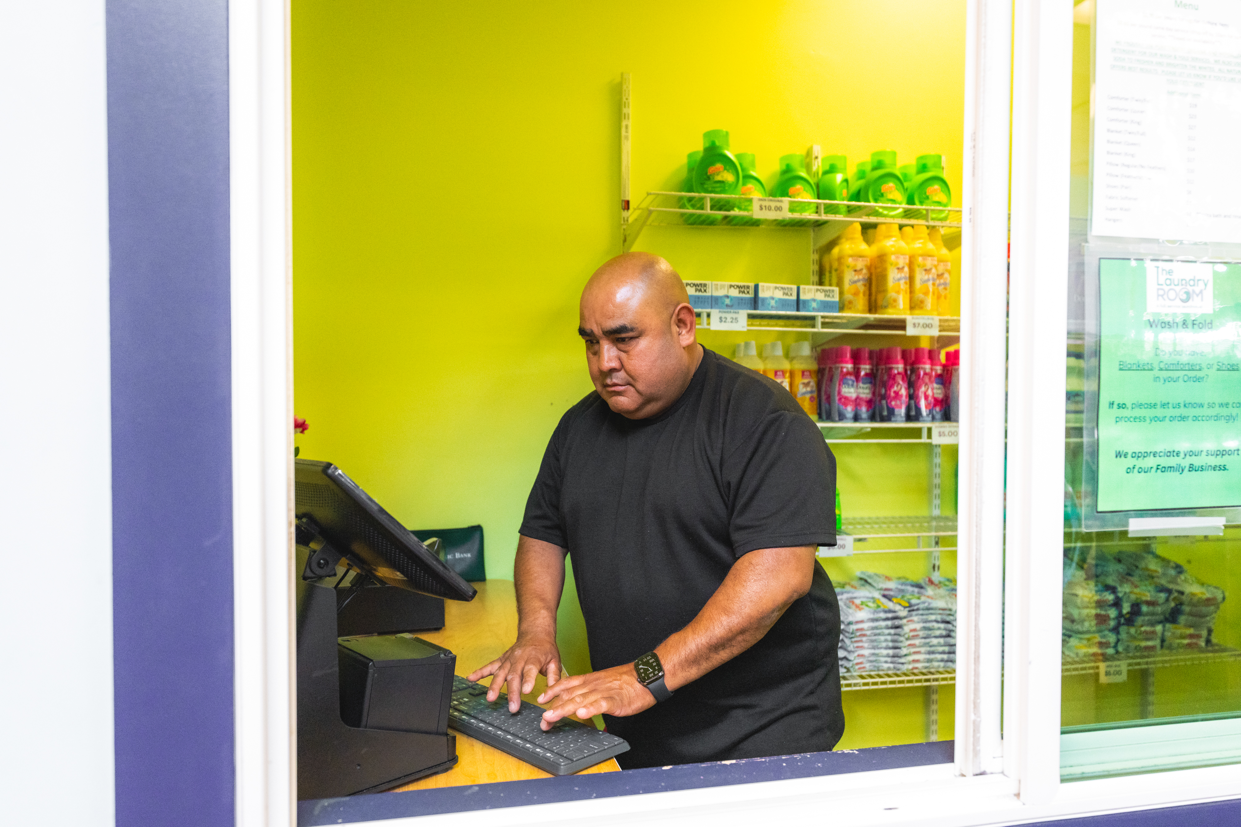 Staff At Pos Front Service Counter 2